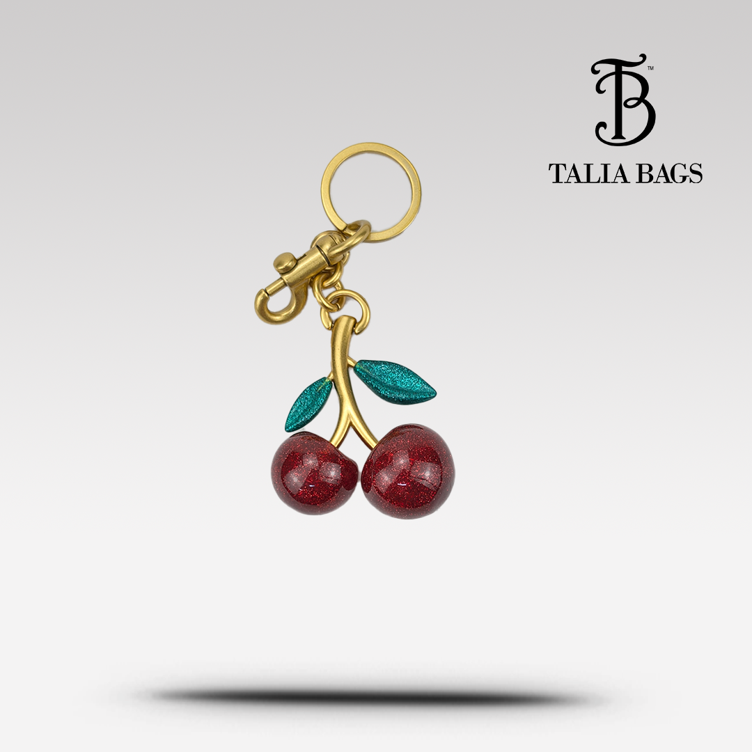 Cherry Coach keychain