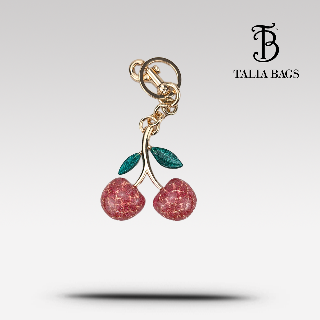 Cherry Coach keychain