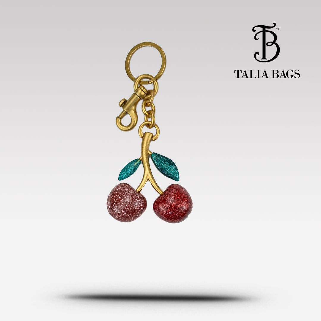 Cherry Coach keychain